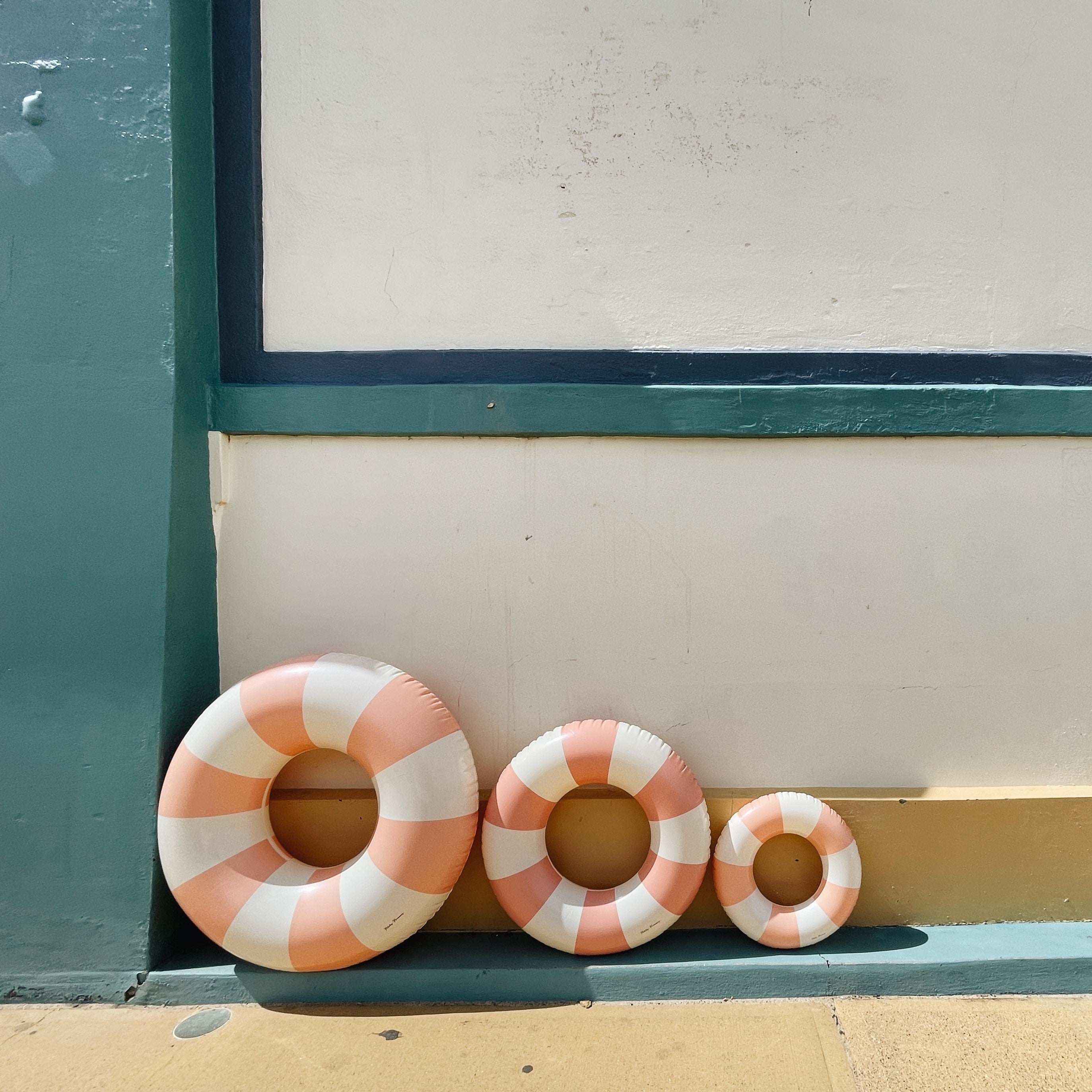 Petites Pommes Schwimmring ANNA Peach Daisy | Ø 60cm