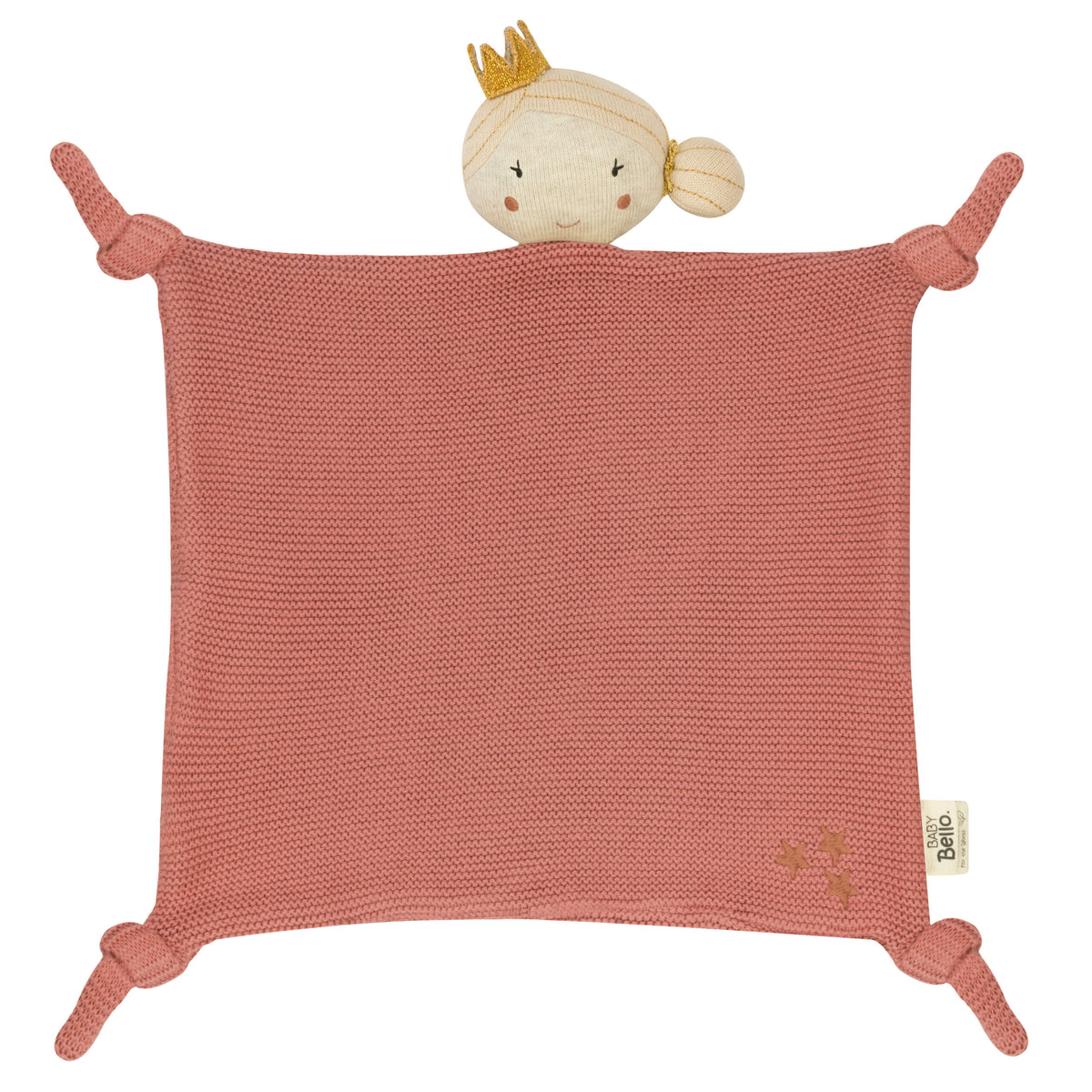 Baby Bello Schnuffeltuch PENNY THE PRINCESS beige | 35x35cm