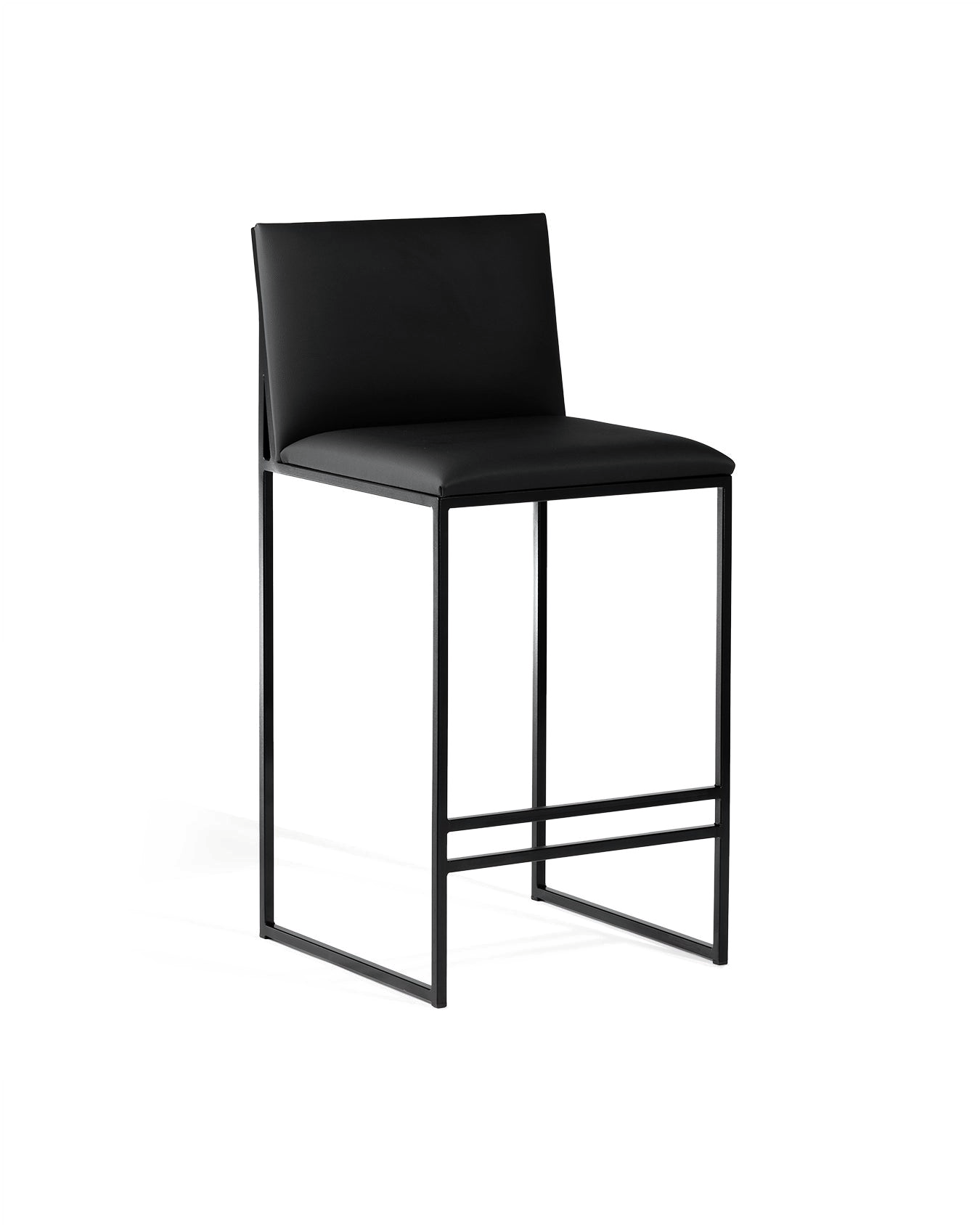 by Crea® Barhocker PHILIP Leder Jade Black