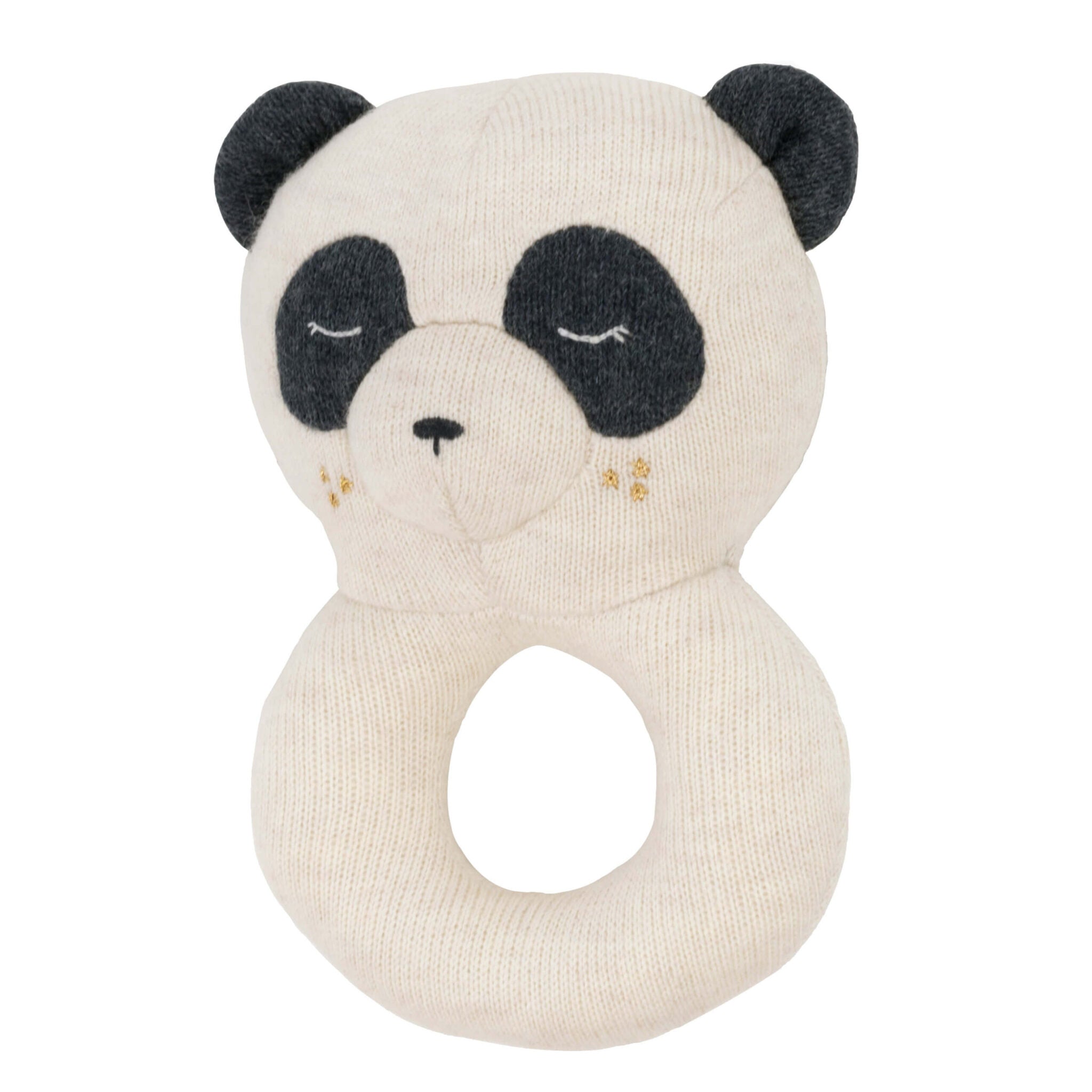 Baby Bello Rassel POLLY THE PANDA creme | 6x9x14cm