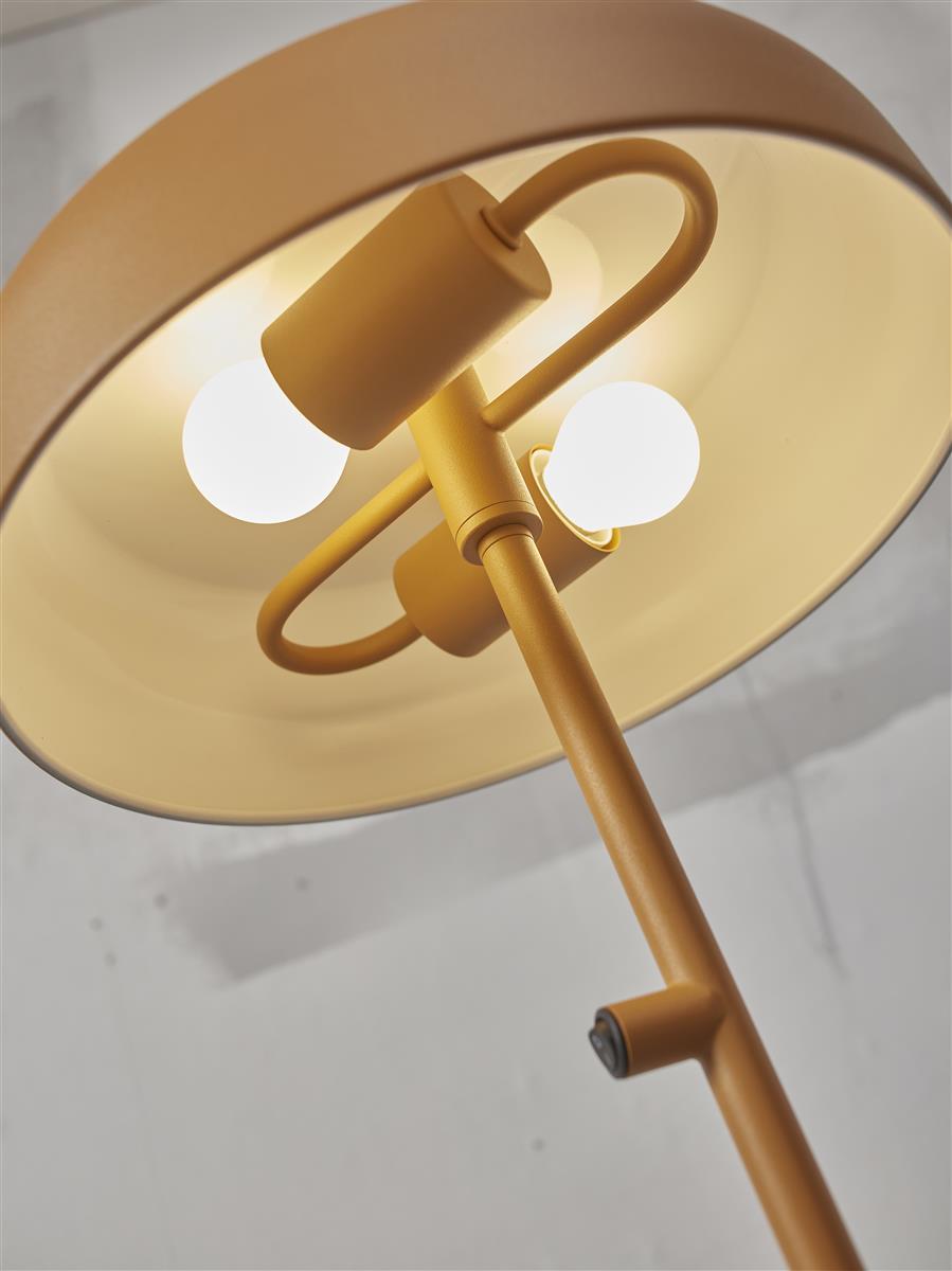 It's about RoMi Stehlampe PORTO senf | 30x30x145,5cm