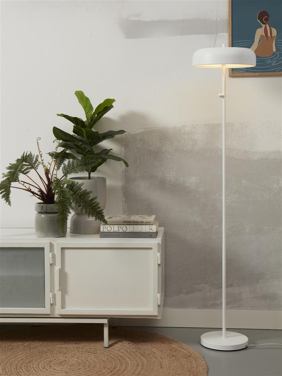 It's about RoMi Stehlampe PORTO weiß | 30x30x145,5cm