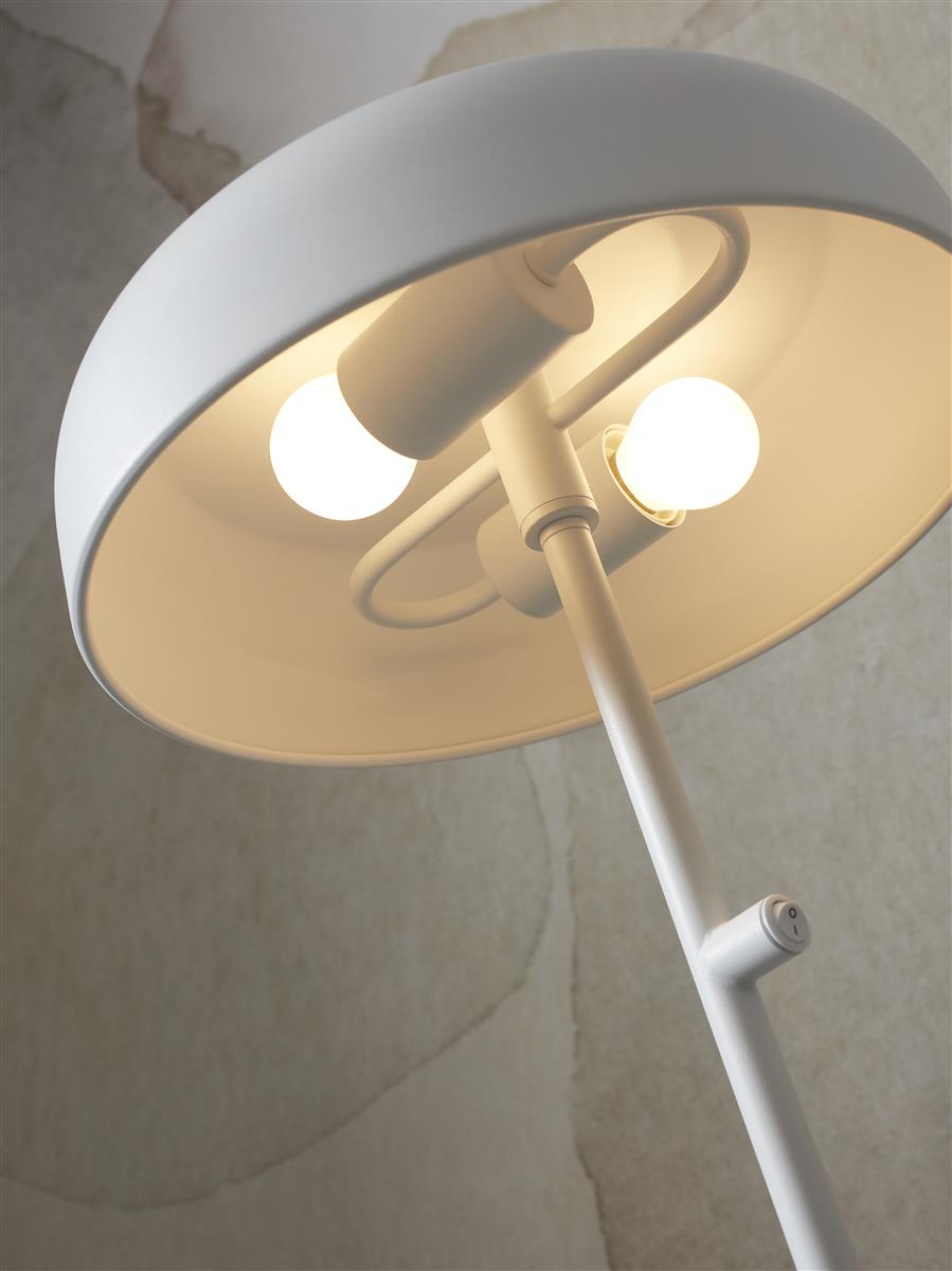 It's about RoMi Stehlampe PORTO weiß | 30x30x145,5cm