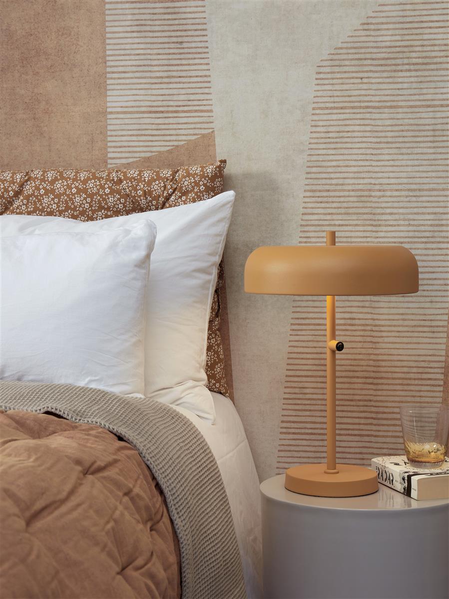 It's about RoMi Tischlampe PORTO orange | 30x30x45cm