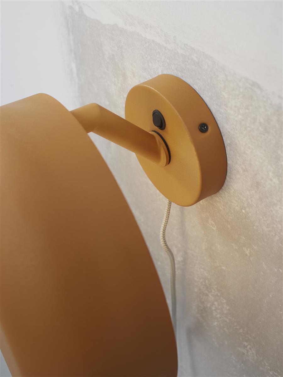 It's about RoMi Wandleuchte PORTO orange | 10,5x18x25cm