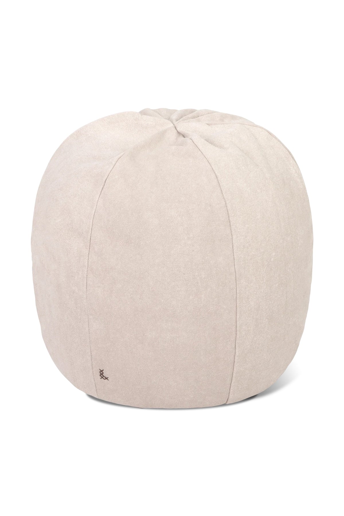 Lorena Canals Stonewashed Pouf Grey | 60x50cm