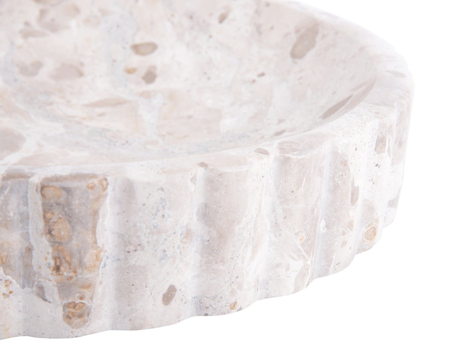 Present Time Schale FRUIT Marmor braun | Ø 30x5 cm - Sir Henrys