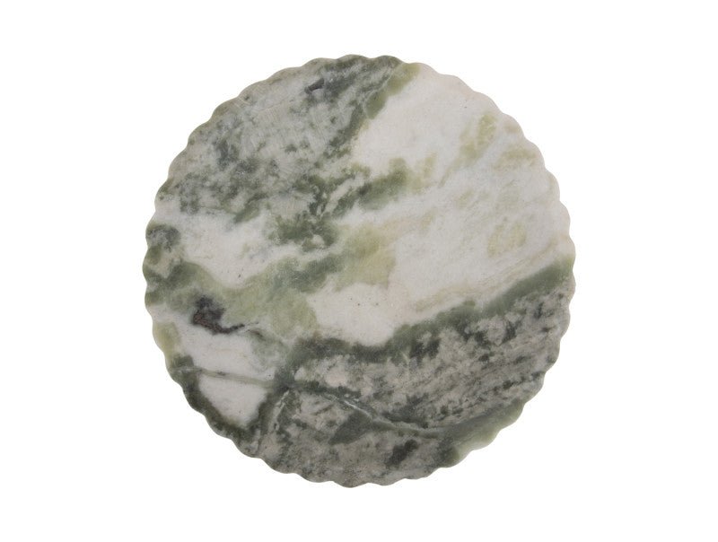Present Time Schale FRUIT Marmor himalayan green | Ø 30x5 cm - Sir Henrys