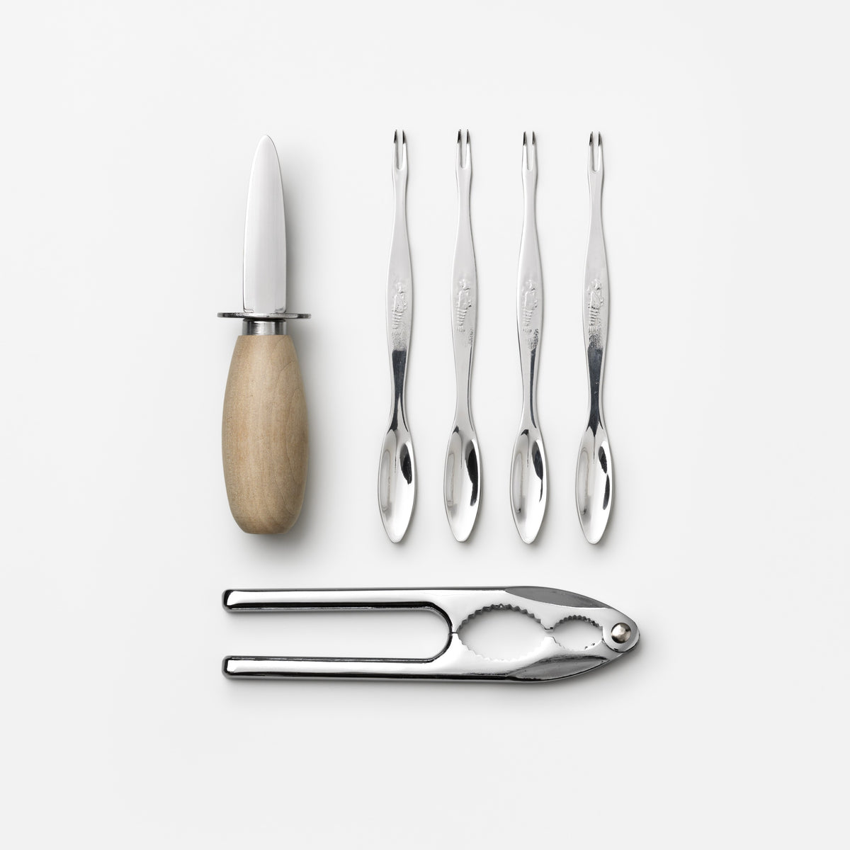 PRINTWORKS Küchenutensilien THE ESSENTIALS - SEAFOOD TOOLS | 25x20x5cm
