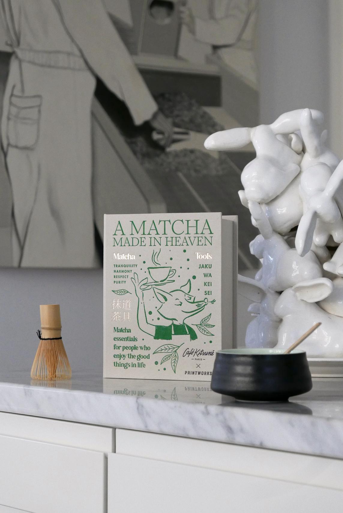 PRINTWORKS Küchenutensilien MATCHA TOOLS Matcha Tools - Cafe Kitsuné x Printworks beige | 23,3x17,8x7,8cm