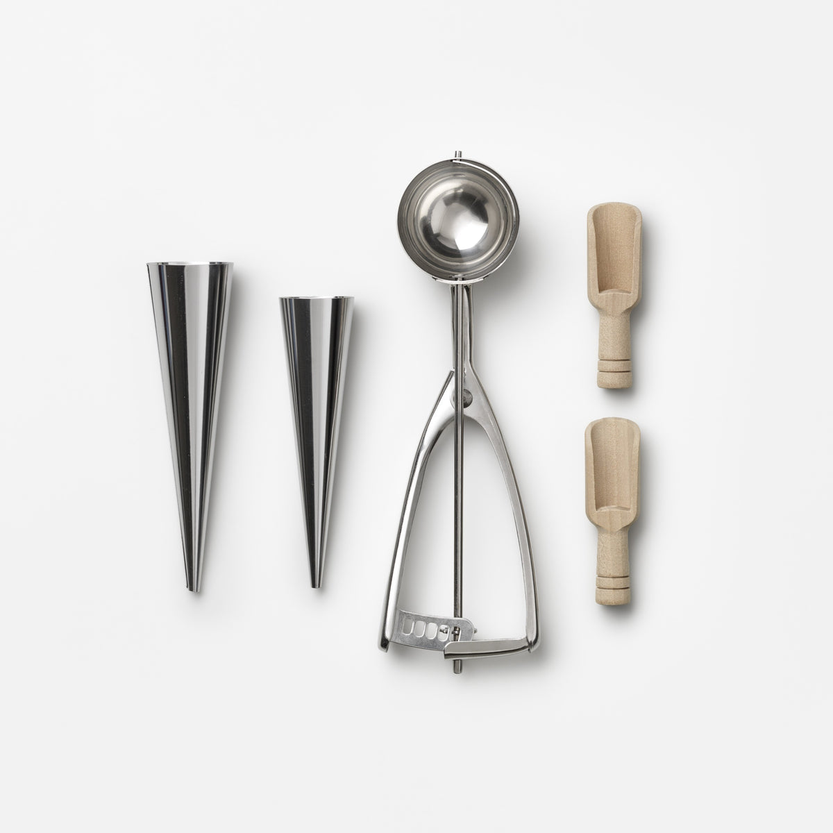 PRINTWORKS Küchenutensilien THE ESSENTIALS - ICE CREAM TOOLS mint | 25,6x19x3,5cm