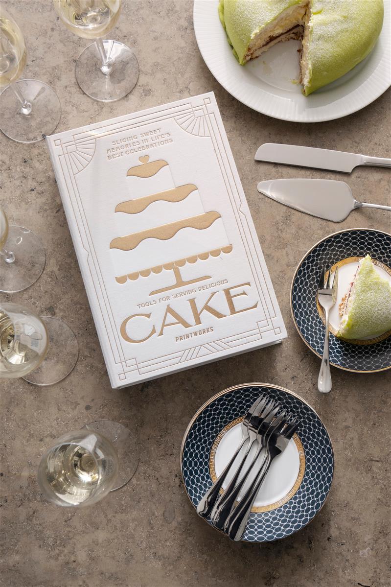 PRINTWORKS Küchenutensilien THE ESSENTIALS - CAKE TOOLS beige | 28x19x5cm