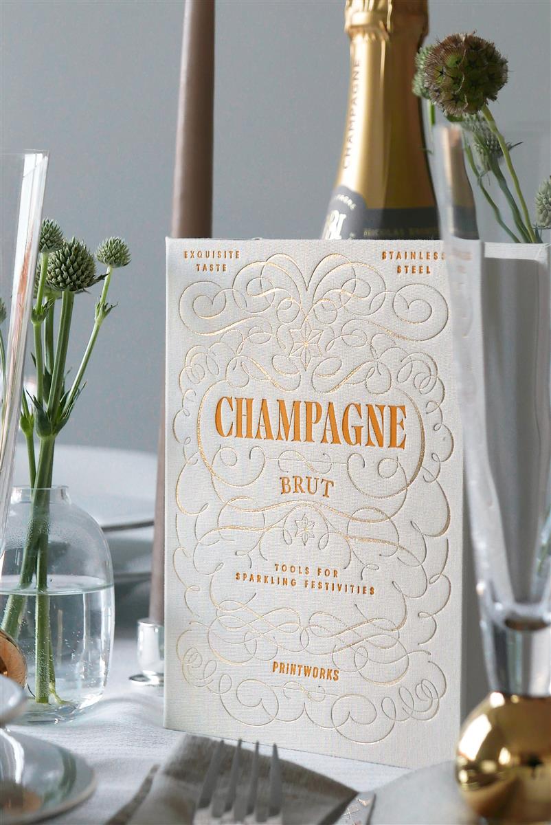 PRINTWORKS Küchenuntensilien THE ESSENTIALS - CHAMPAGNE TOOLS beige | 15x19x15cm