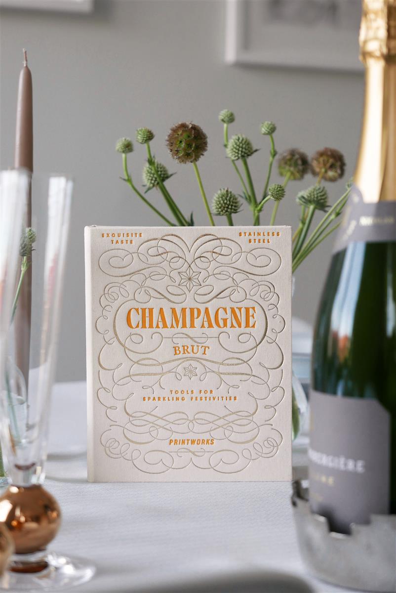 PRINTWORKS Küchenuntensilien THE ESSENTIALS - CHAMPAGNE TOOLS beige | 15x19x15cm