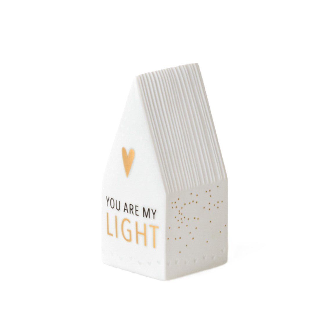 Räder LED Lichthaus YOU ARE MY LIGHT weiß | 5x11 cm - Sir Henrys