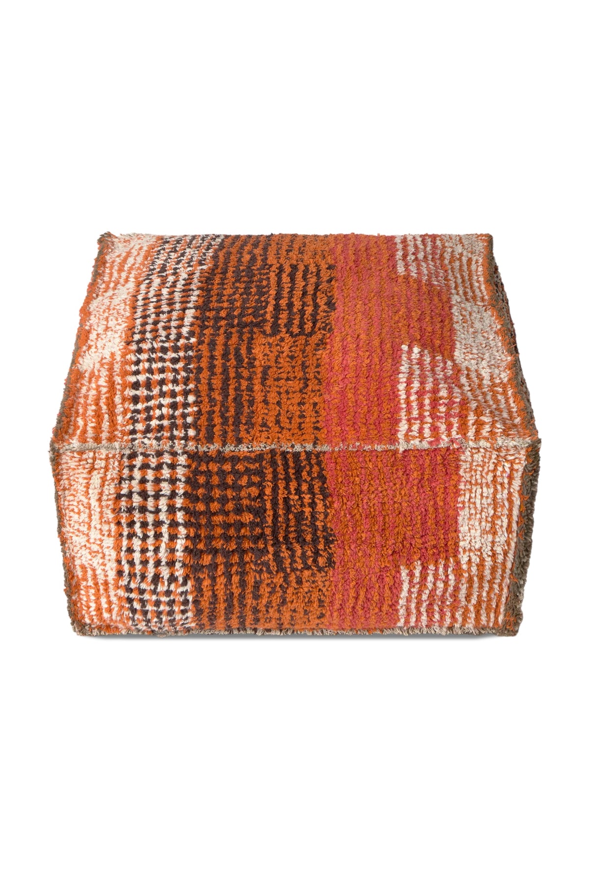 Lorena Canals Drehbarer Pouf City Maple Red | 54x54cm