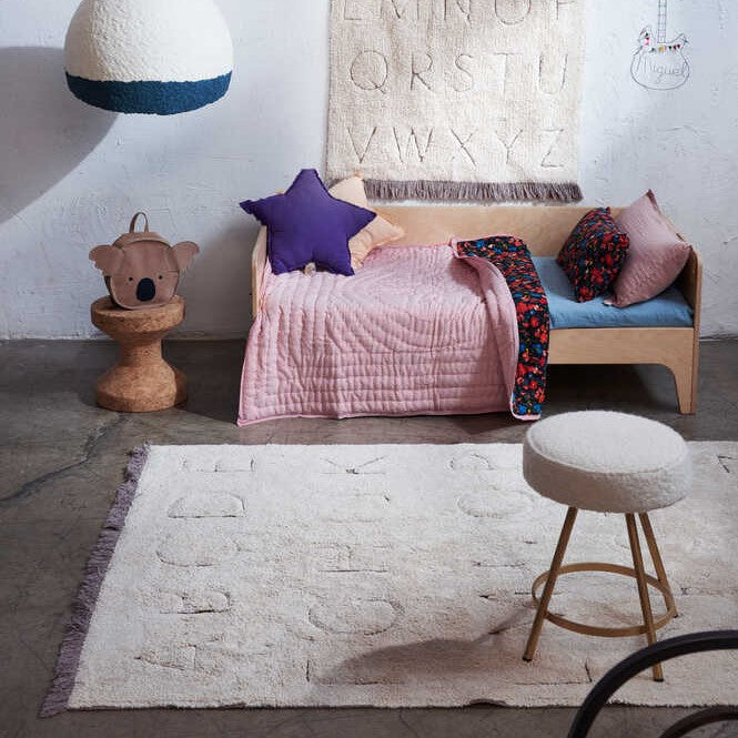 Lorena Canals RugCycled waschbarer Teppich ABC | 160x120cm