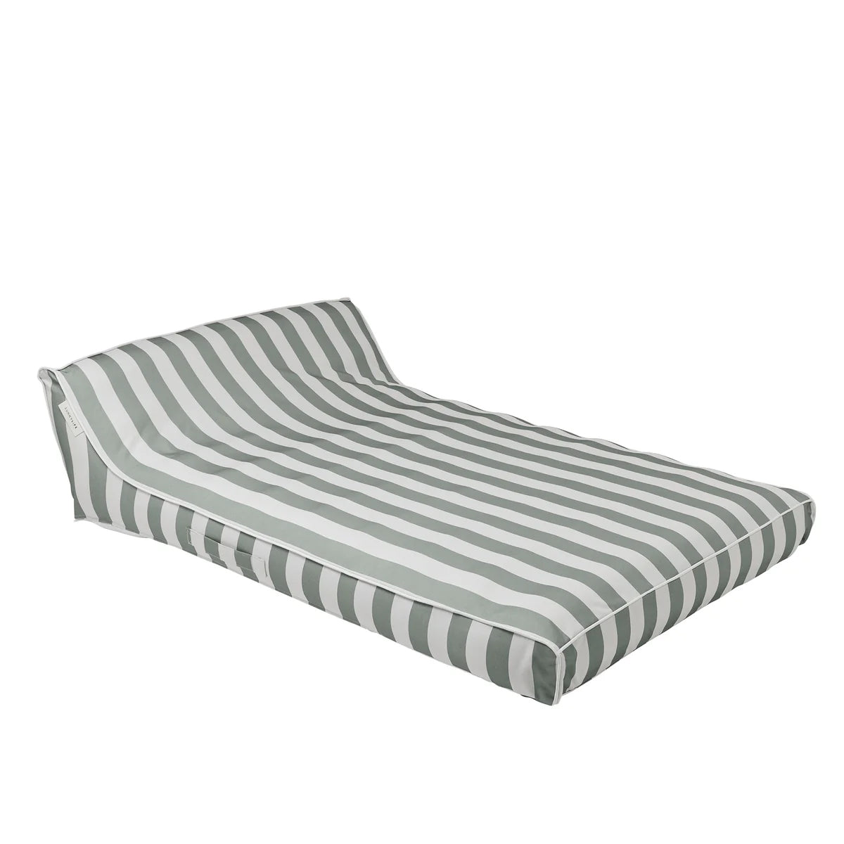 Sunnylife Pool & Outdoor Liege LUXE SEAGRASS salbei creme gestreift | 120x180cm