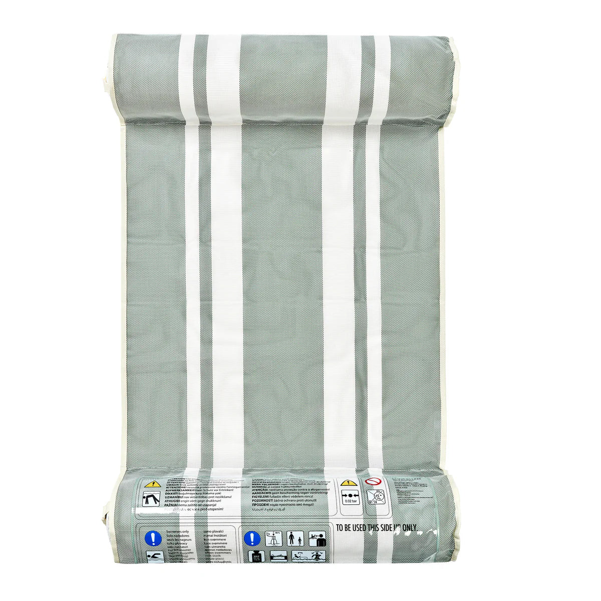 Sunnylife Hängematte MESH SEAGRASS salbei creme gestreift | 112cm