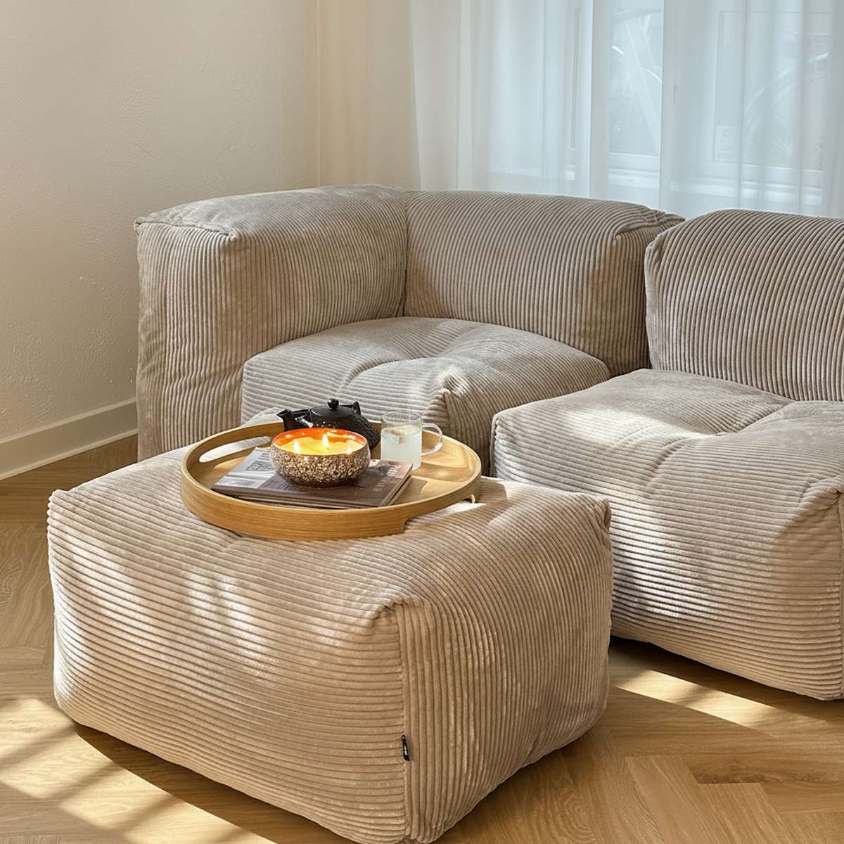 SACKit Soft Sofa Indoor POUF | 60x80x40cm - Sir Henrys