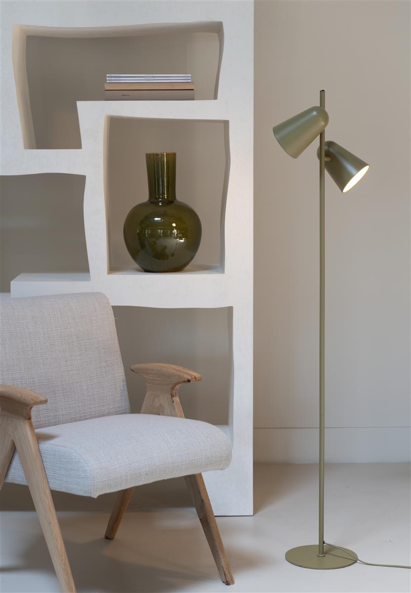 It's about RoMi Stehlampe SALAMANCA Olivgrün | 28x28x145cm