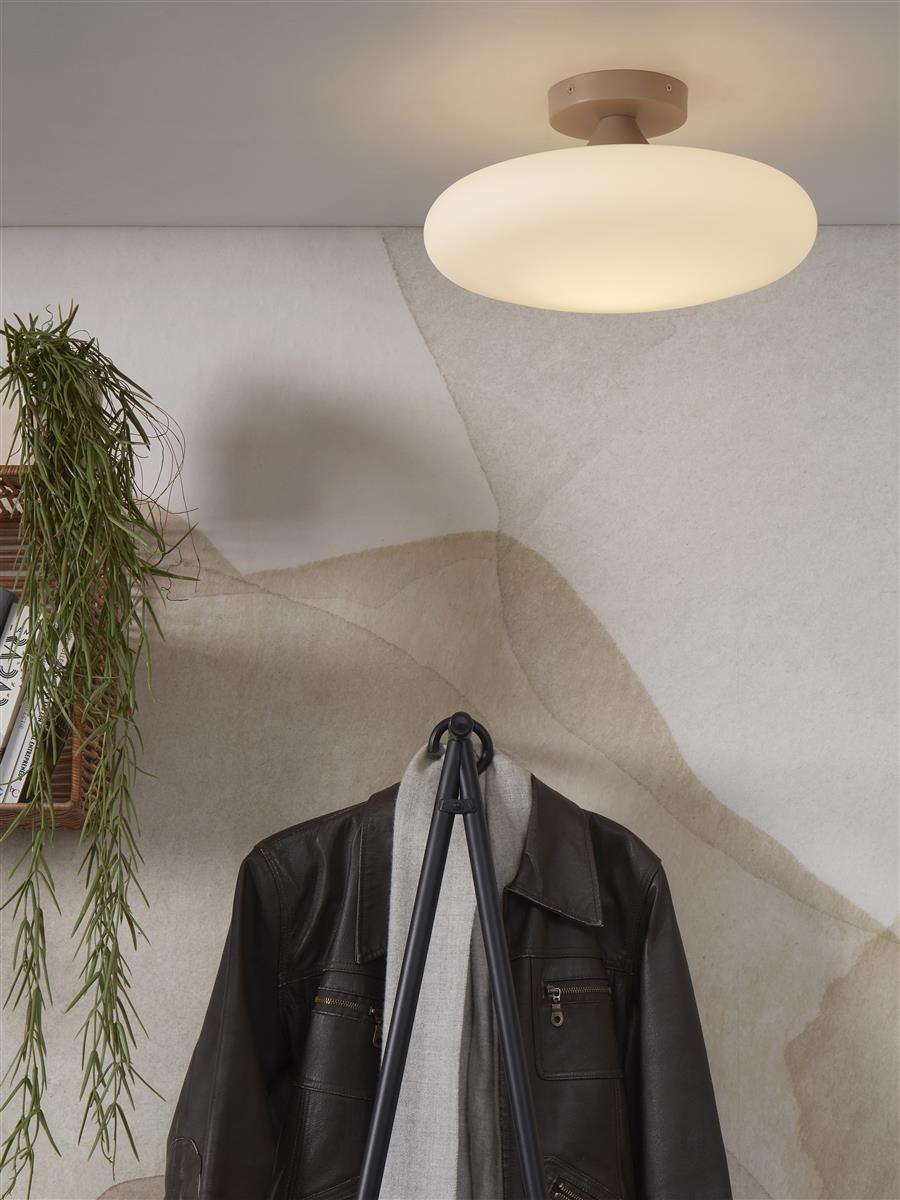 It's about RoMi Deckenlampe SAPPORO weiß | 34x18,5x34cm