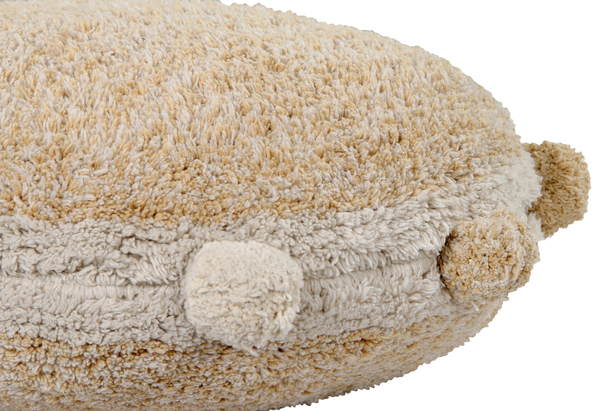 Lorena Canals Sitzkissen BUBBLY beige natur | Ø48cm