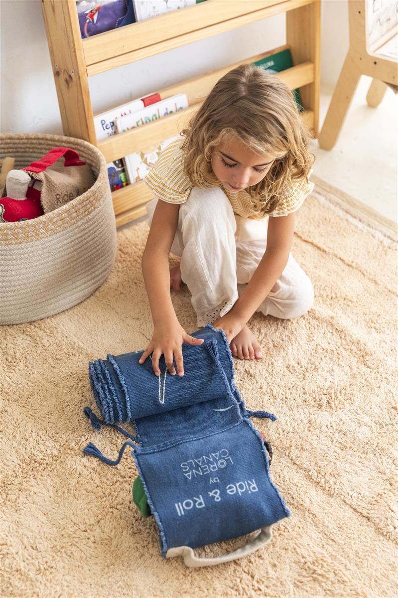Lorena Canals Spielset Ride & Roll SEA CLEAN UP BOAT | 26x22cm