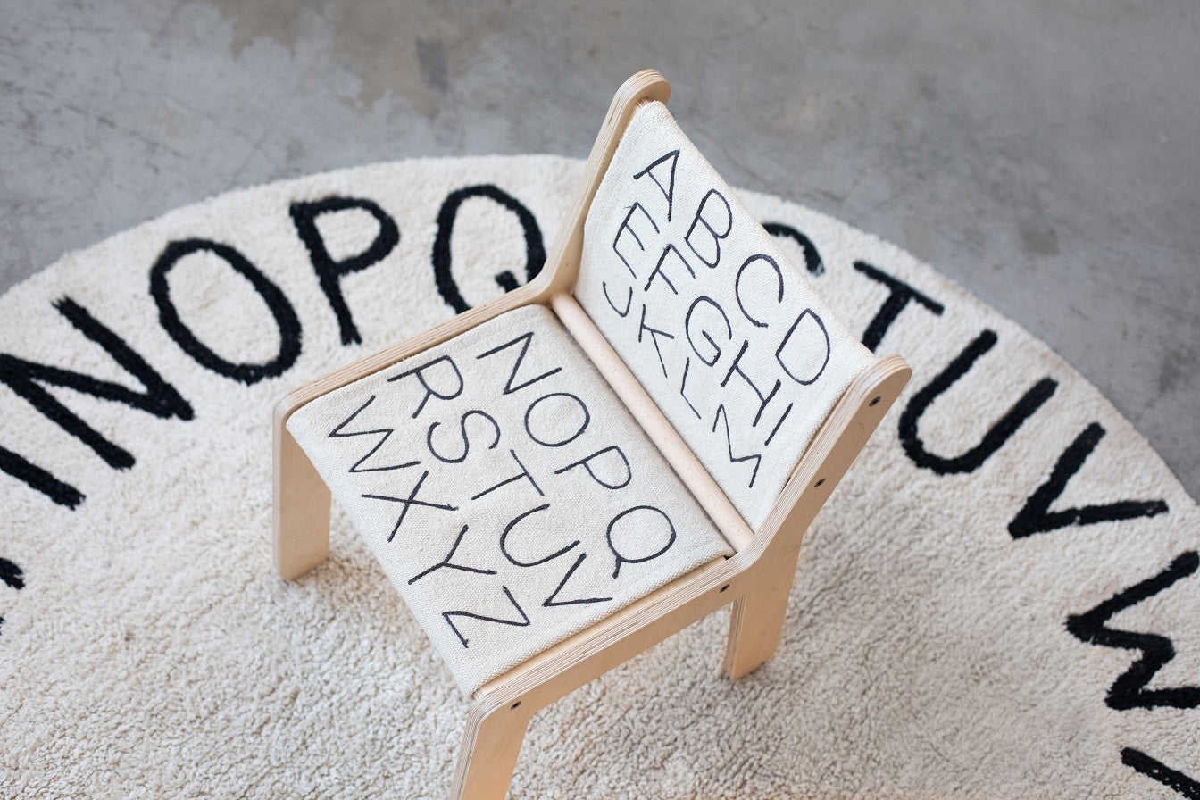 Lorena Canals Kinderstuhl SILLITA ABC | 32x40cm