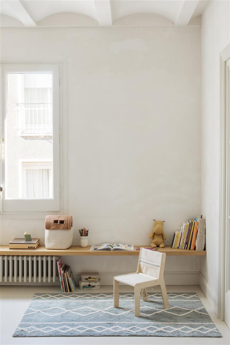 Lorena Canals Kinderstuhl SILLITA Vintage Blau | 32x40cm