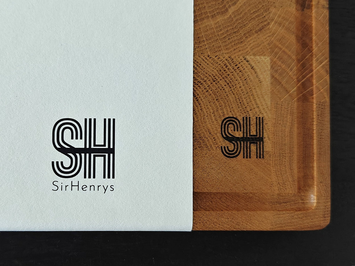 SirHenrys Schneidebrett WOOD Eiche | 30x40cm - Sir Henrys
