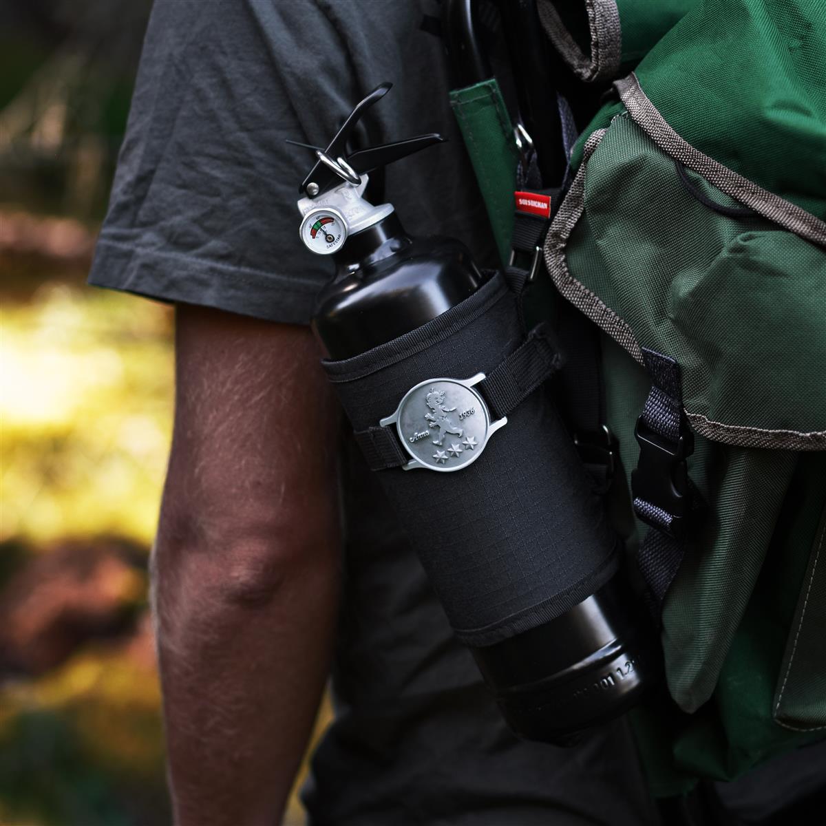 Solstickan Feuerlöscher OUTDOOR schwarz 1KG - Sir Henrys