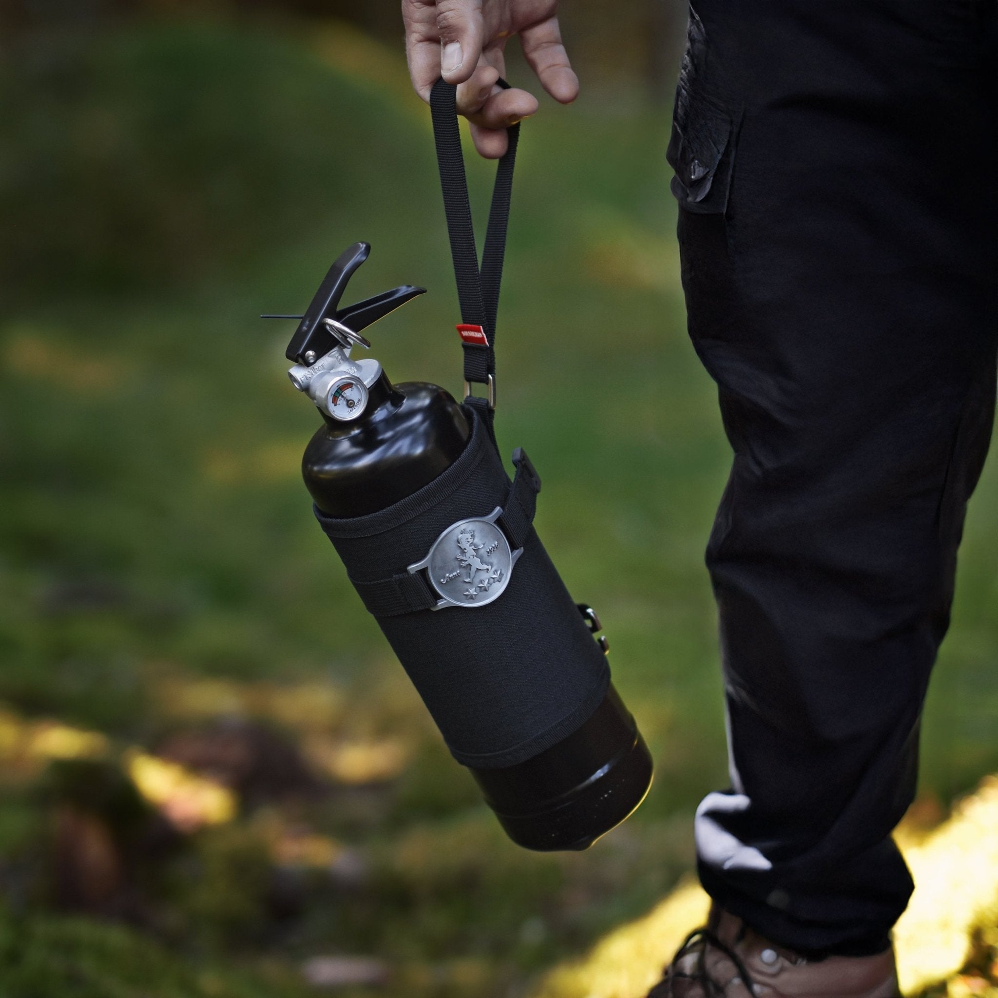 Solstickan Feuerlöscher OUTDOOR schwarz 1KG - Sir Henrys