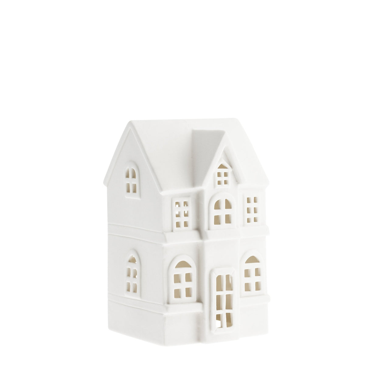 Storefactory Dekohaus BYN Nr 3 weiß | 10x9x15 cm - Sir Henrys