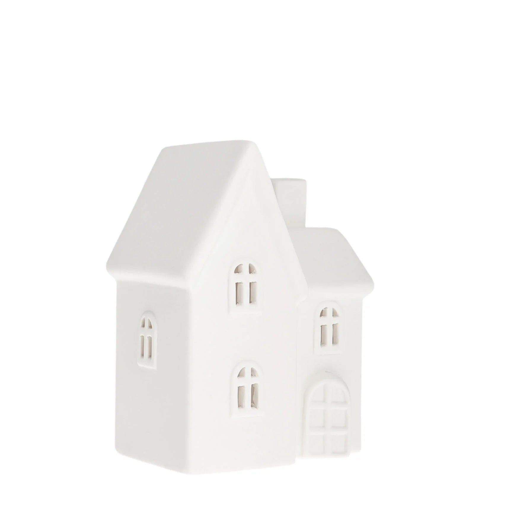 Storefactory Dekorationshaus BYN Nr. 11 Keramik weiß | 12x8x16 cm - Sir Henrys