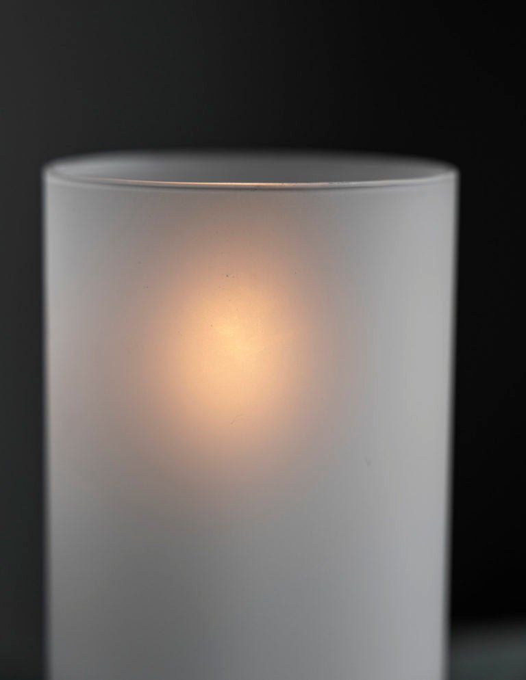 Storefactory Glaszylinder STORM gerade Milchglas | Ø 13x38 cm - Sir Henrys