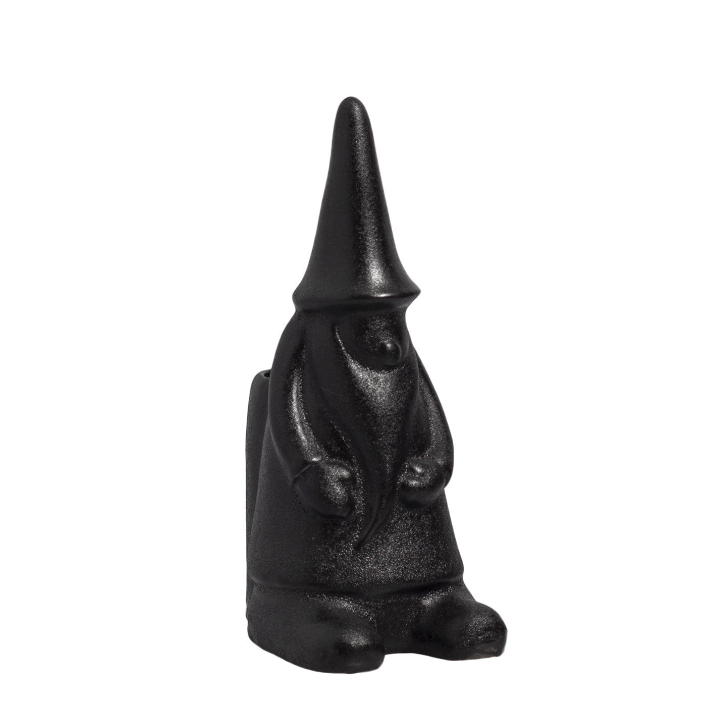 Storefactory Kerzenhalter HANS Keramik schwarz | Ø 7x15 cm - Sir Henrys