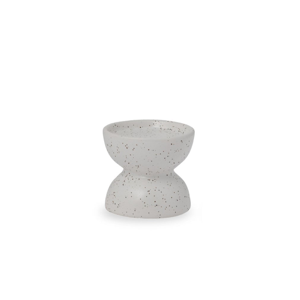 Storefactory Kerzenhalter HÖGALID S creme natur | 10x10x9cm - Sir Henrys