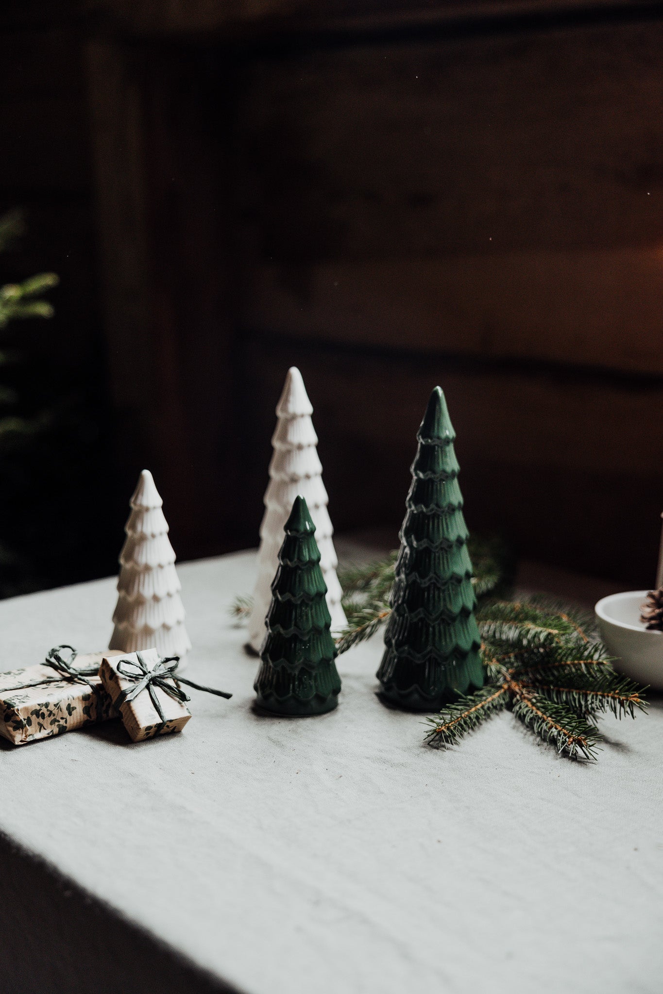 Storefactory Tannenbaum GRANBACKEN L weiß | 7x20cm - Sir Henrys