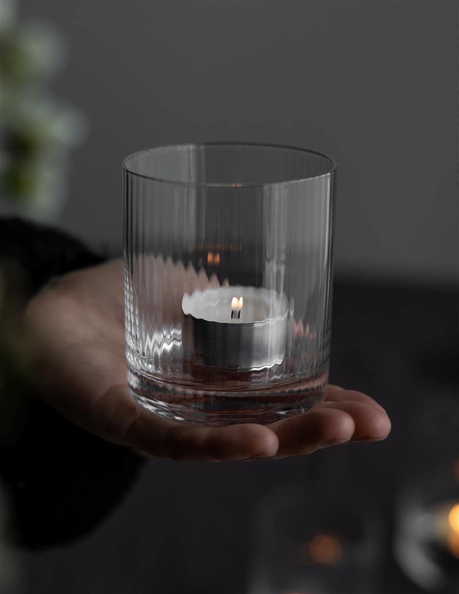 Storefactory Teelichhalter RAMSJÖ S klarglas | Ø 7x9 cm - Sir Henrys
