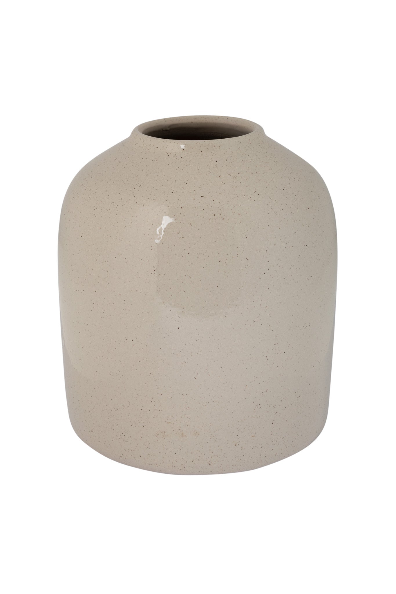 Storefactory Vase DOMSJÖ L natur weiß | Ø21x25cm - Sir Henrys