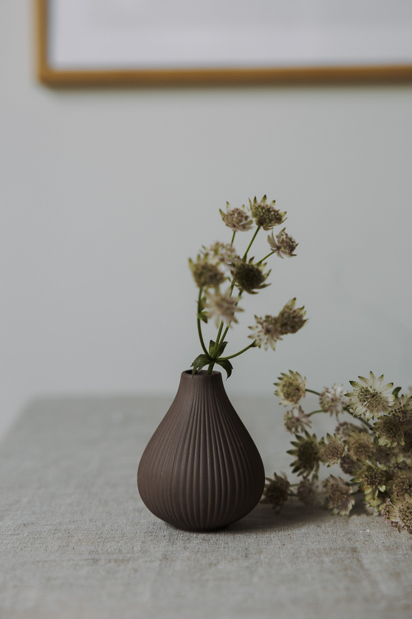 Storefactory Vase EKENÄS S braun | Ø8x9cm - Sir Henrys