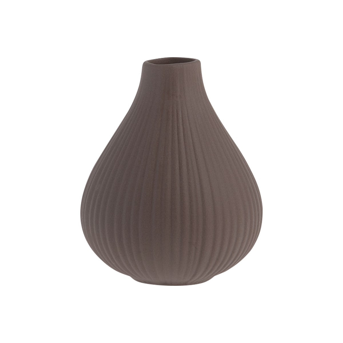 Storefactory Vase EKENÄS S braun | Ø8x9cm - Sir Henrys