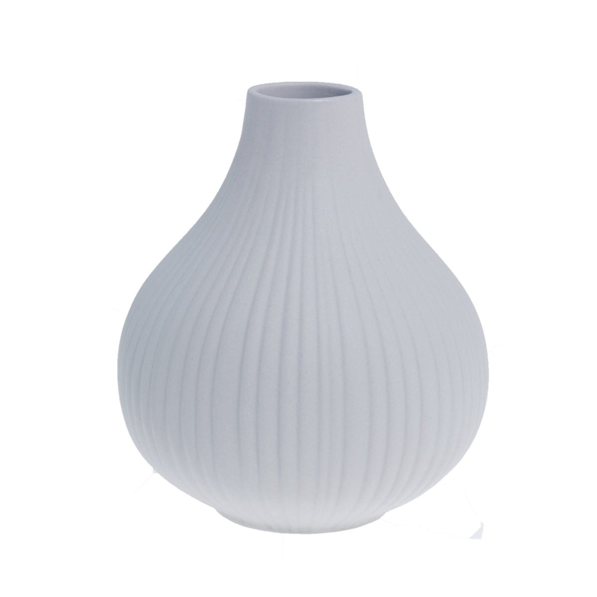 Storefactory Vase EKENAS XL grau | Ø 21x25cm - Sir Henrys