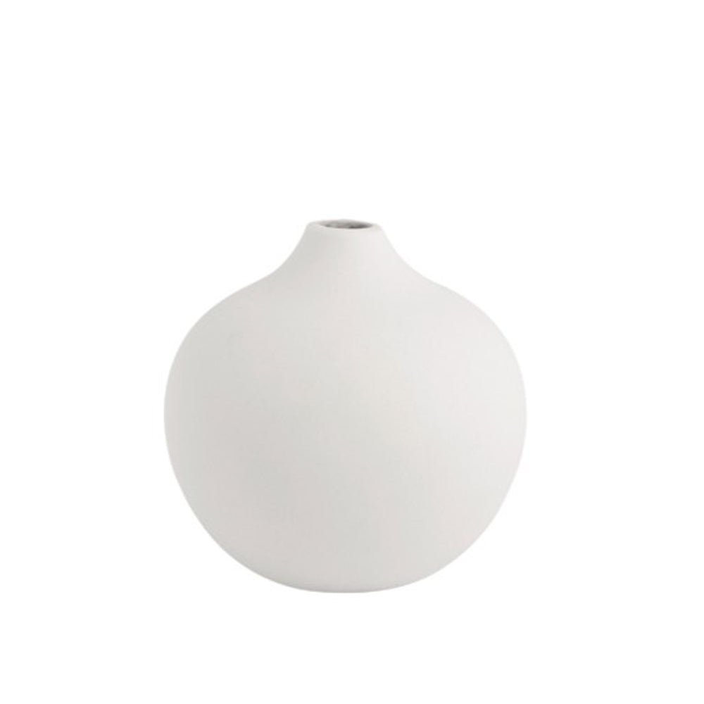 Storefactory Vase FRÖBACKEN S weiß | Ø10x10cm - Sir Henrys