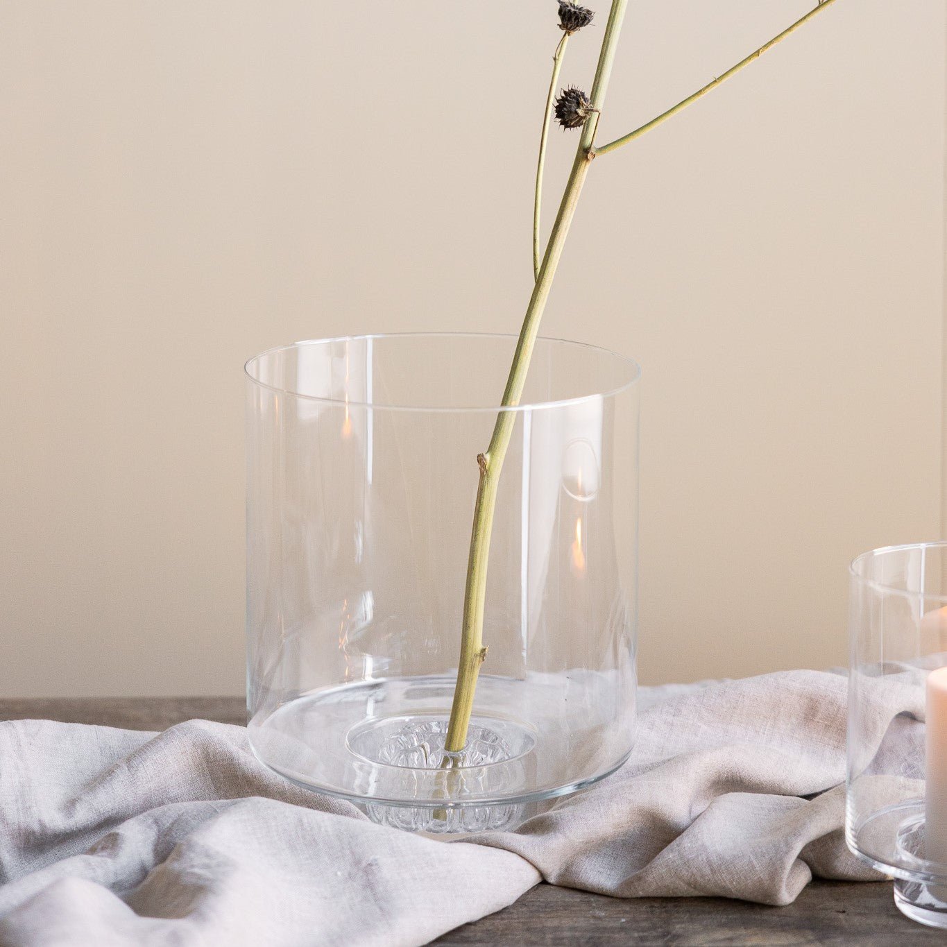 Storefactory Vase HAMNBY L klar | Ø 24x29cm - Sir Henrys