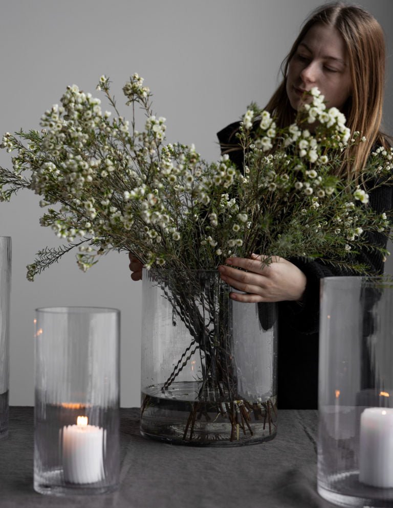 Storefactory Windlicht/Vase RAMSJÖ XL klarglas | Ø 25x30 cm - Sir Henrys