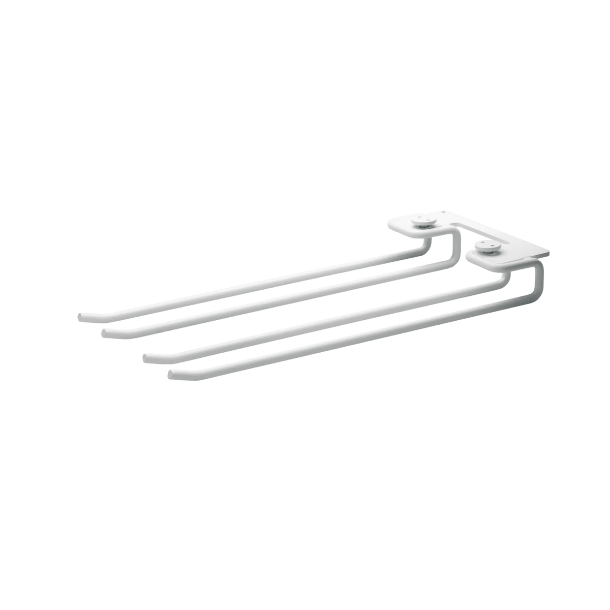 String Furniture Gläserschiene B13.5 x T30, Weiß, 2er Pack - Sir Henrys