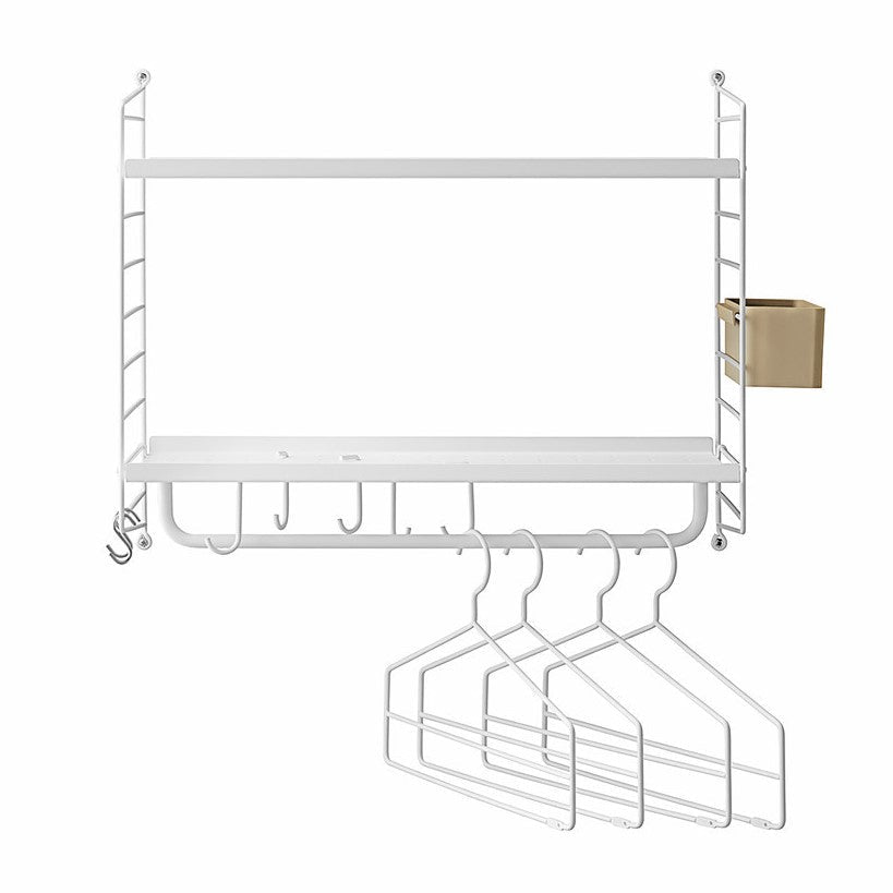 String Furniture Regal HALLWAY Wandregal weiß - Sir Henrys