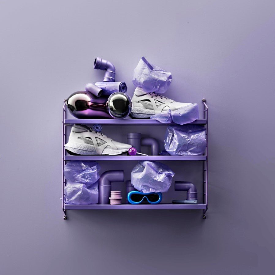 String Furniture Regal POCKET purple lila - Sir Henrys